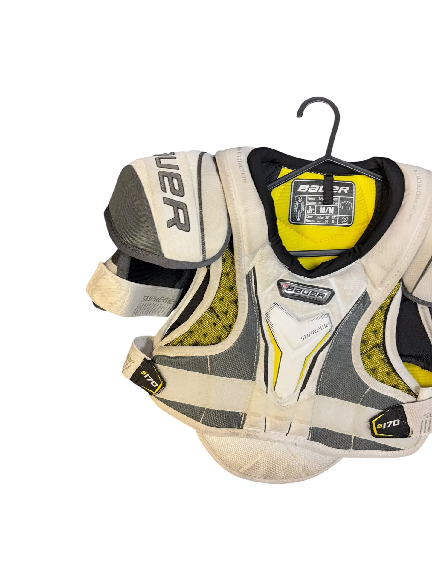 Bauer S170 Supreme junior Ice Hockey shoulder pads Medium