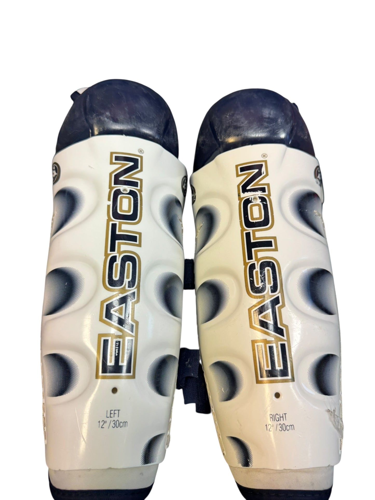 Easton Junior ice hockey shin pads size 12 inch