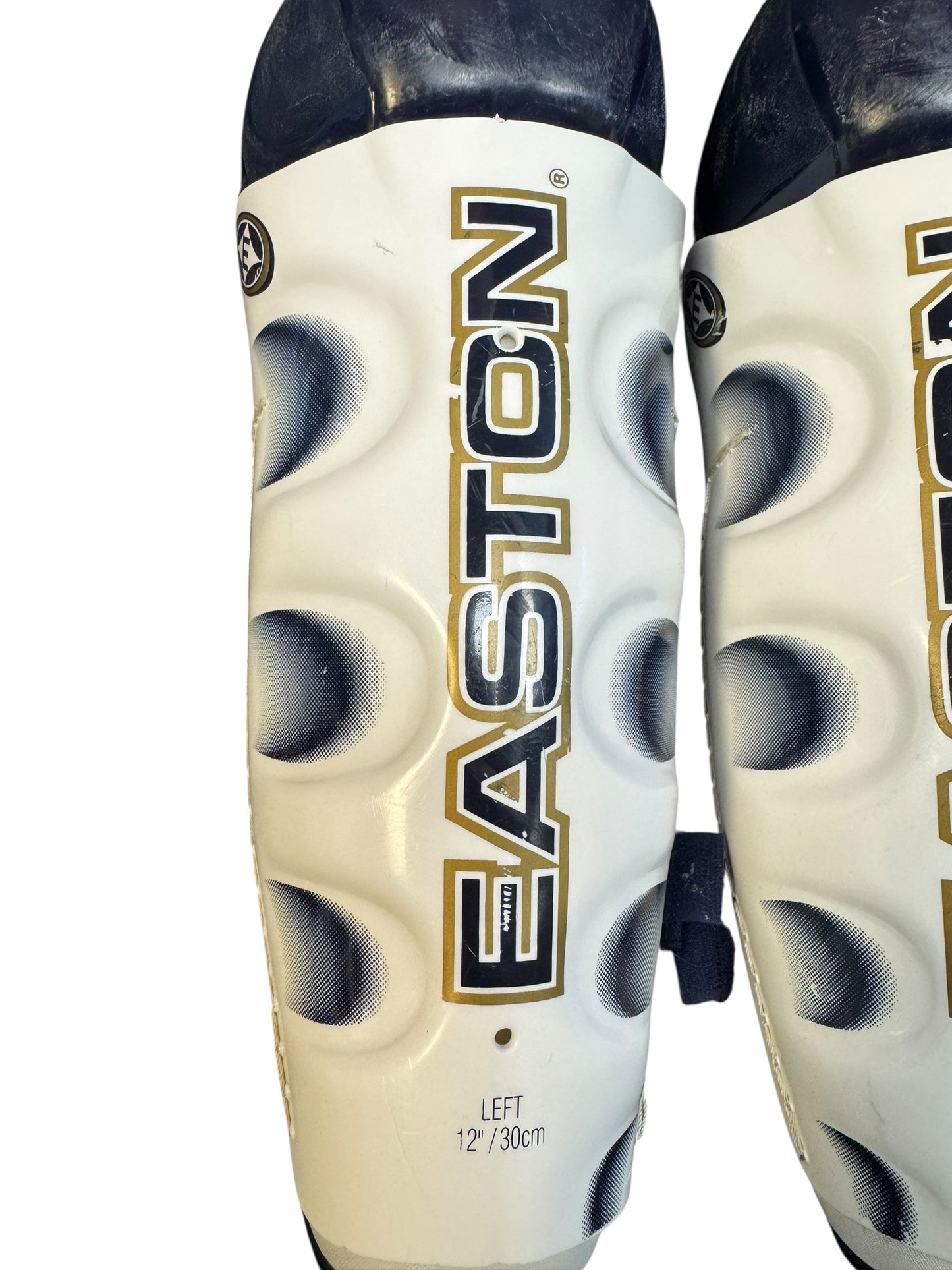 Easton Junior ice hockey shin pads size 12 inch