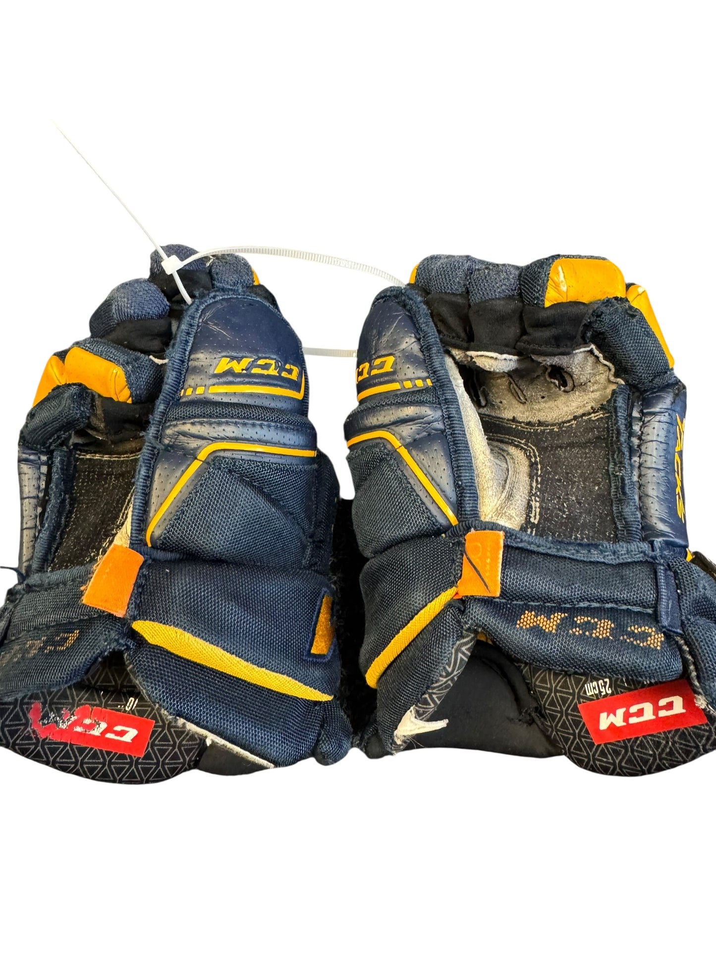 CCM Tacks junior ice hockey gloves size 10