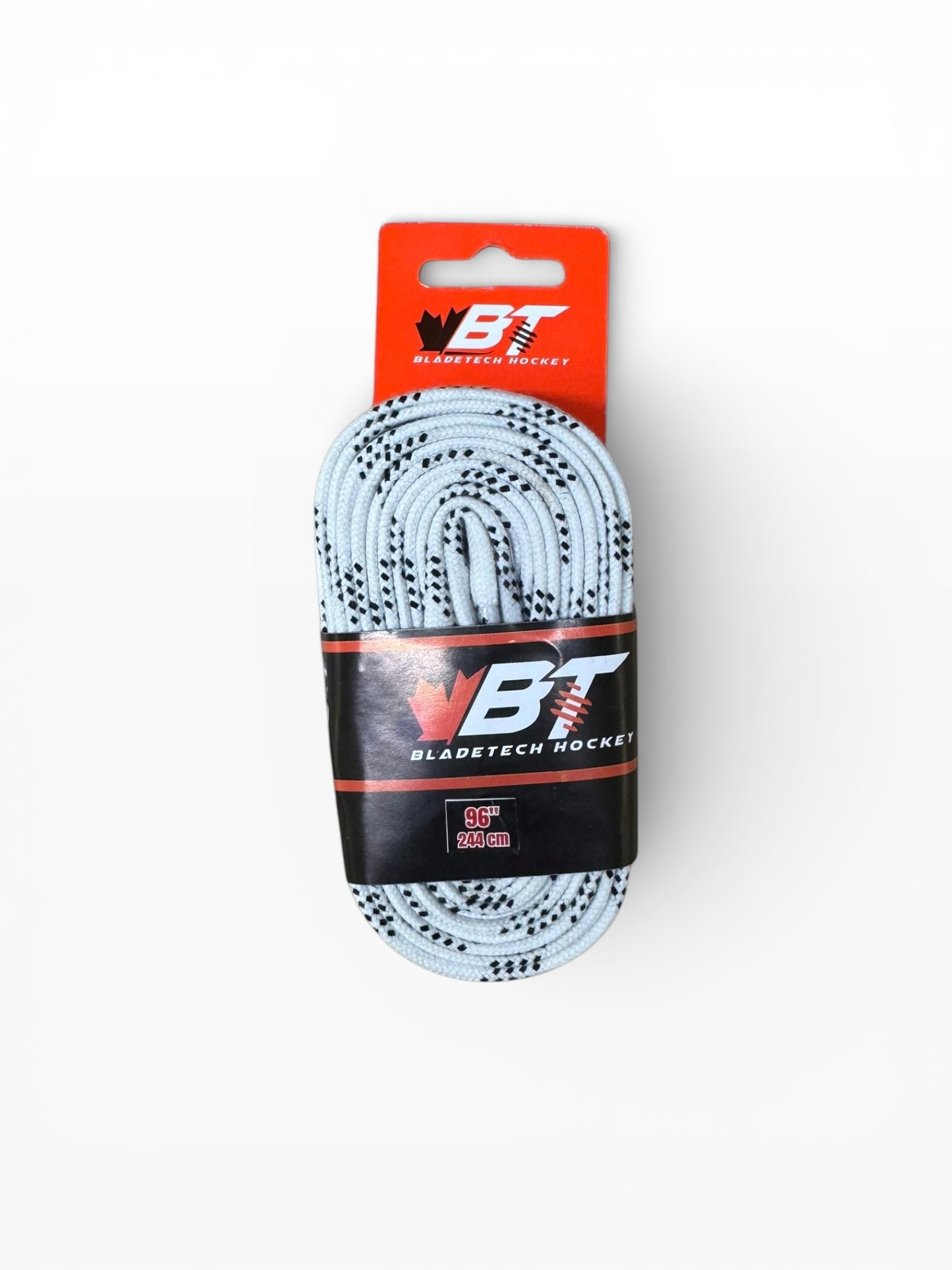 Bladetech Hockey Waxed Ice Hockey Laces White