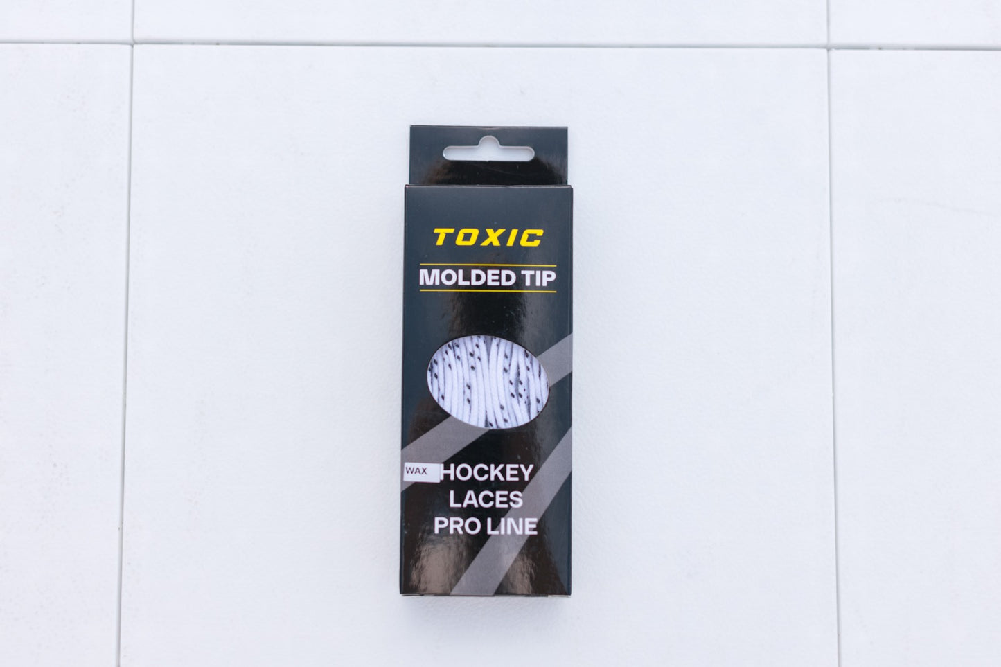 Toxic Hockey Ice Hockey Skate Laces White 72” to 120” Durable
