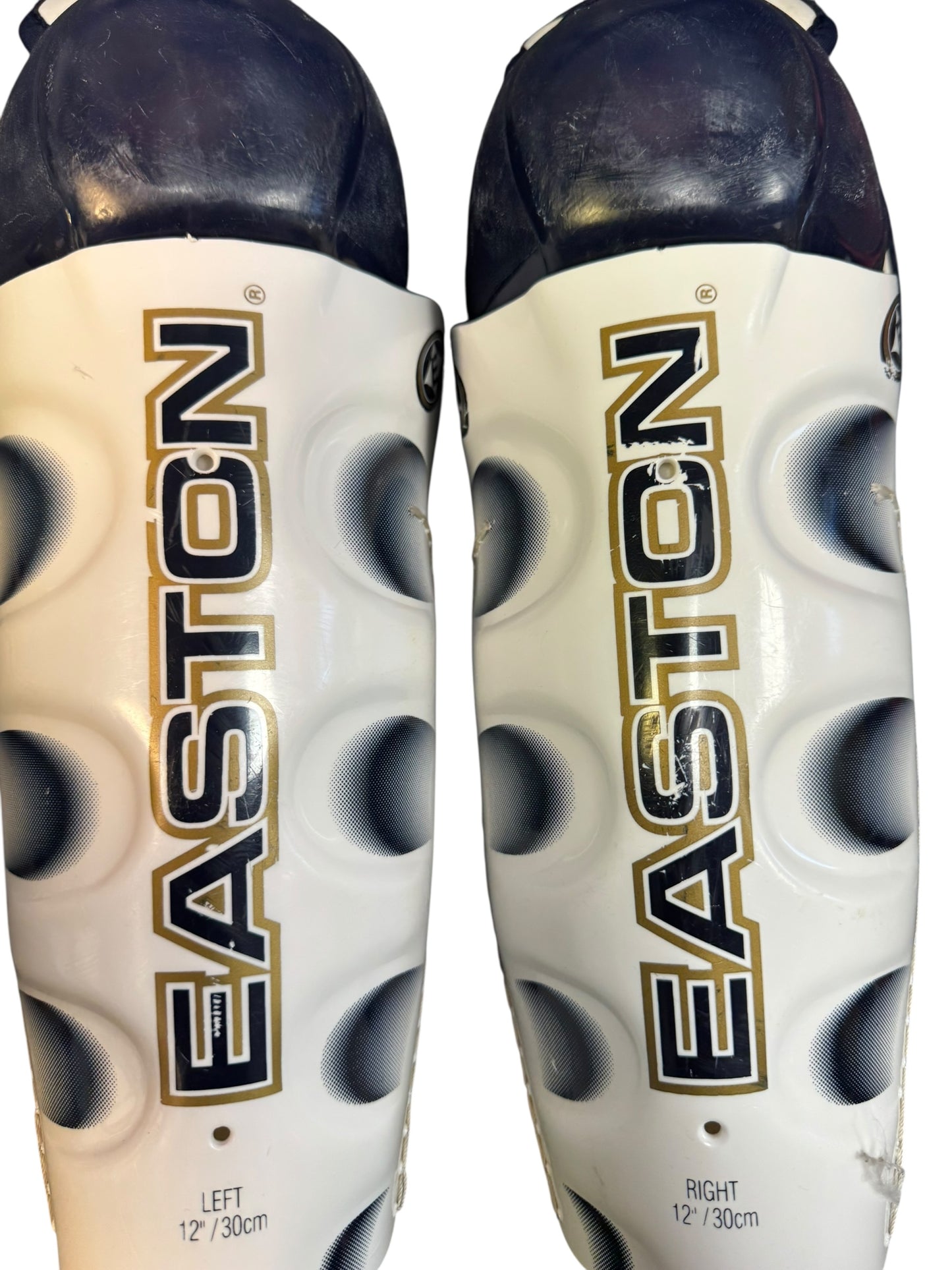 Easton Junior ice hockey shin pads size 12 inch