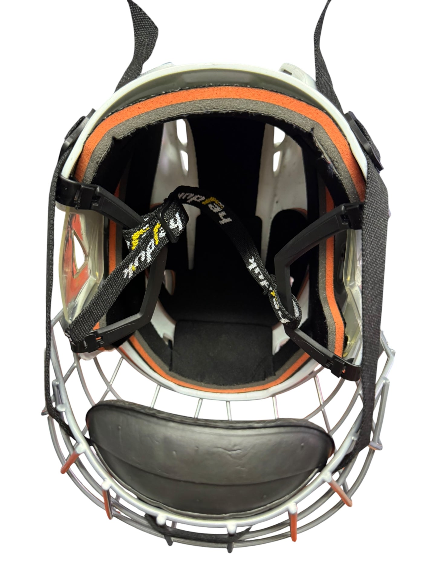 Hejduk Senior Ice Hockey Helmet M/L Silver Cage