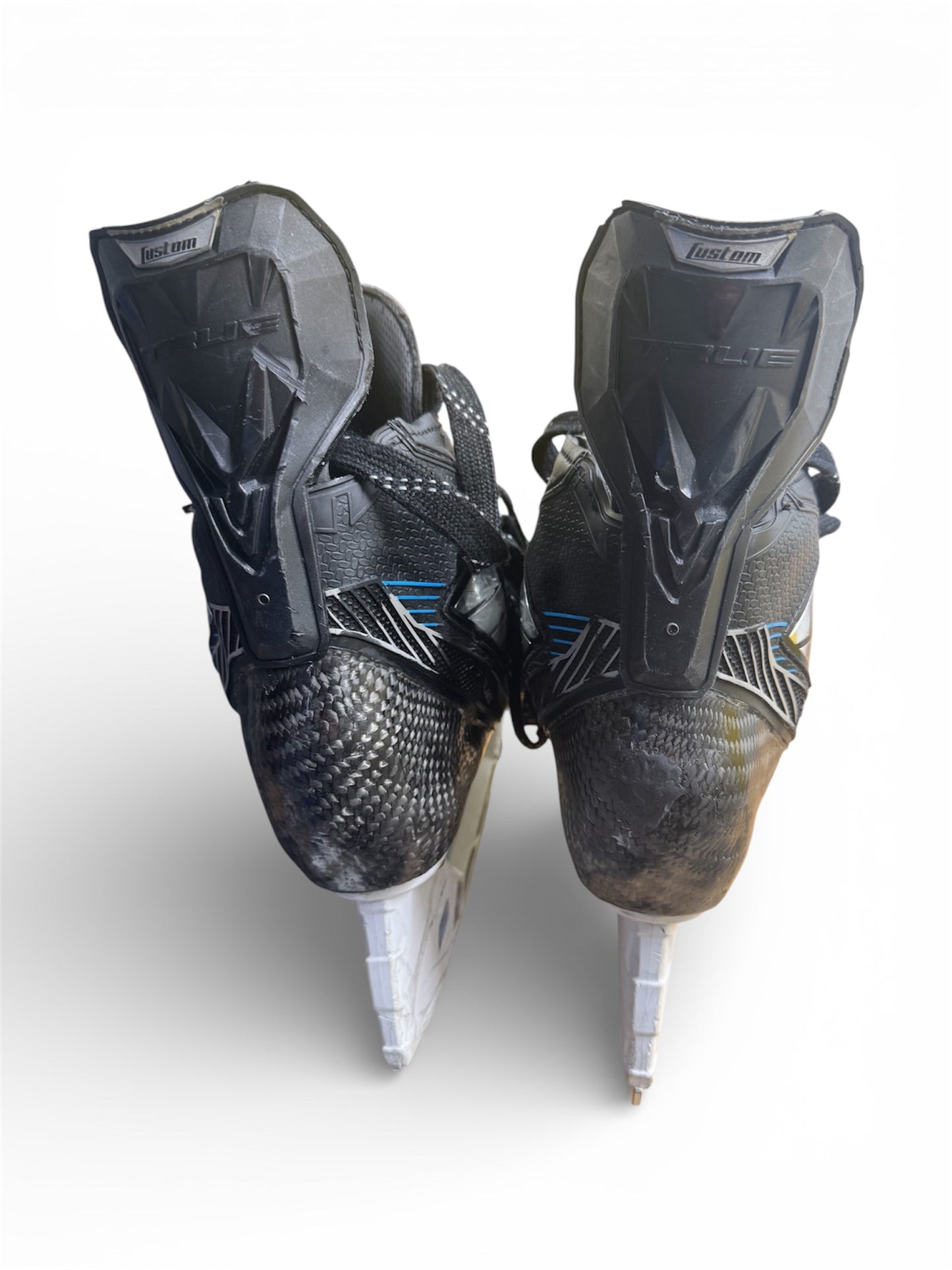 True Custom Senior Ice Hockey Skates – Black Size: 7.5 / 8.0
