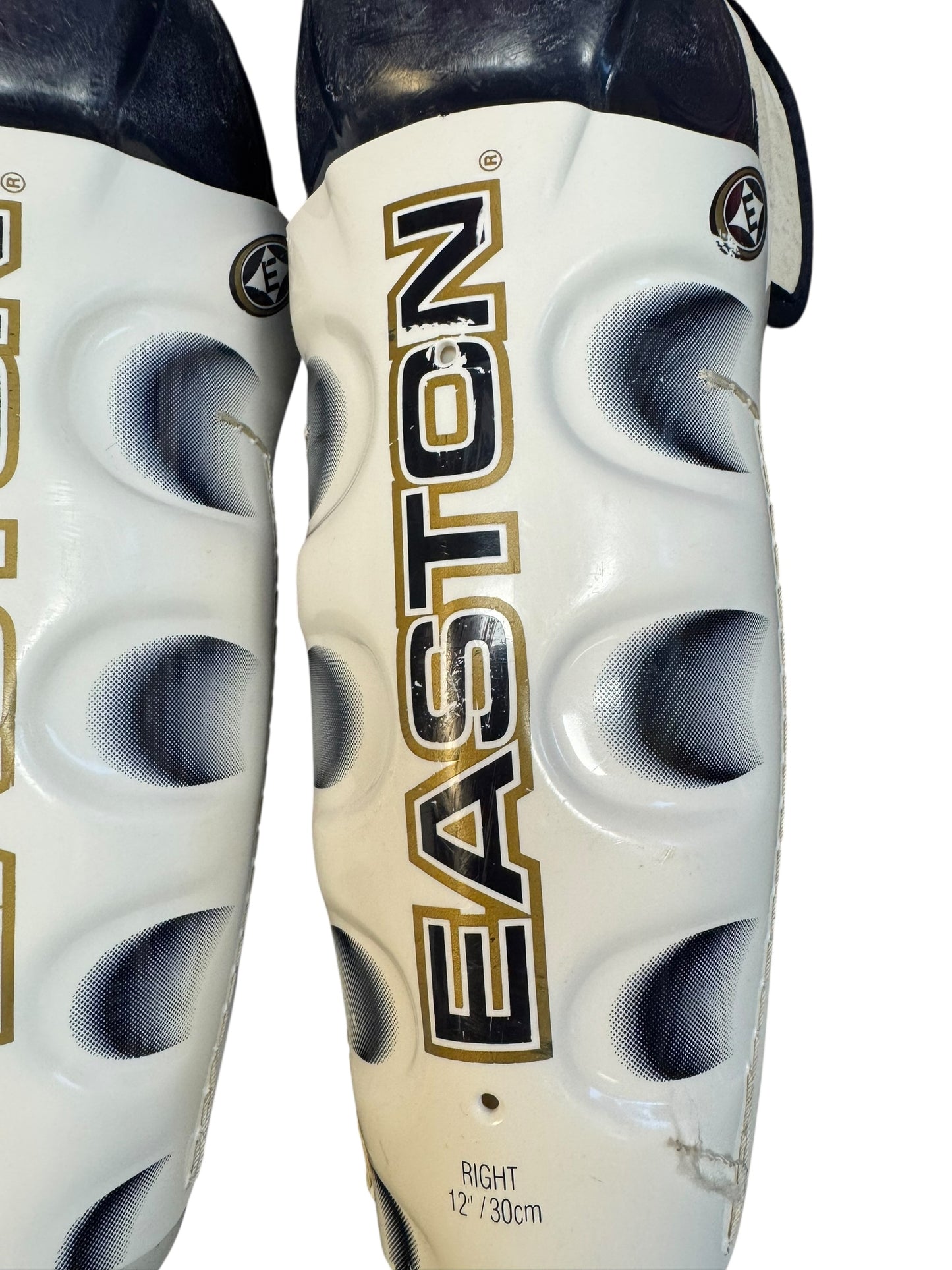 Easton Junior ice hockey shin pads size 12 inch