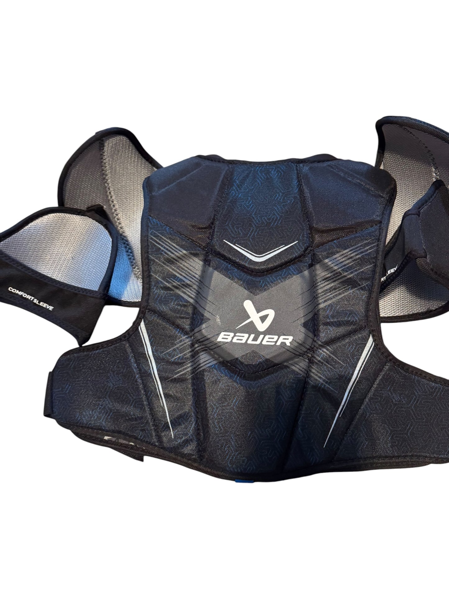 Bauer X S24 Senior Ice Hockey Shoulder Pads – Medium – Black – Great Condition