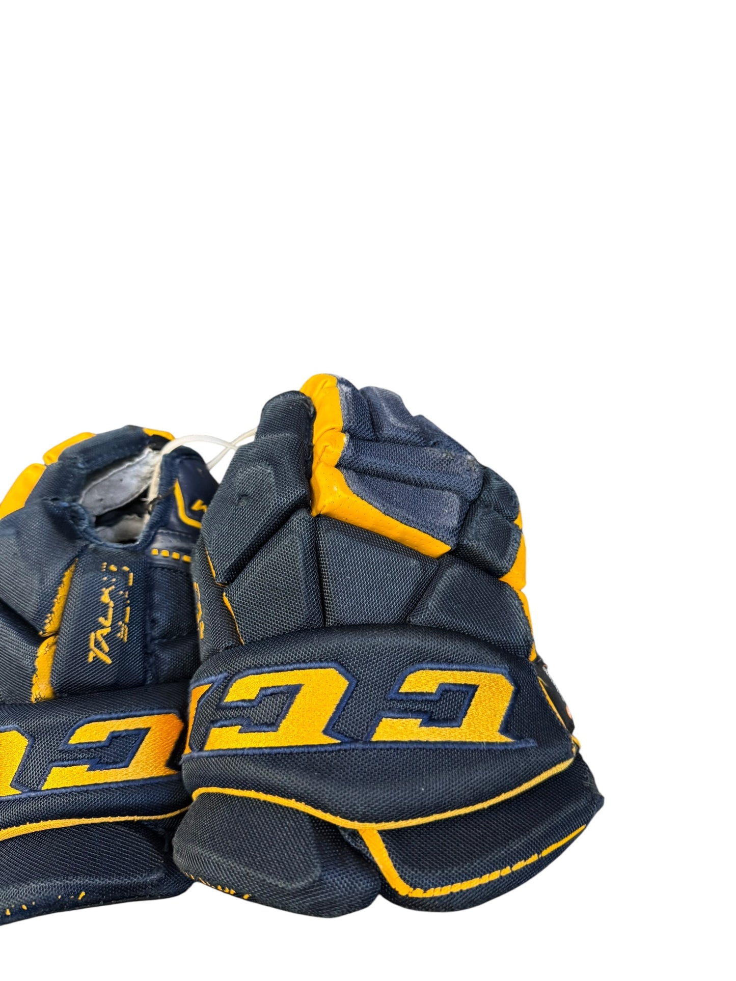 CCM Tacks junior ice hockey gloves size 10