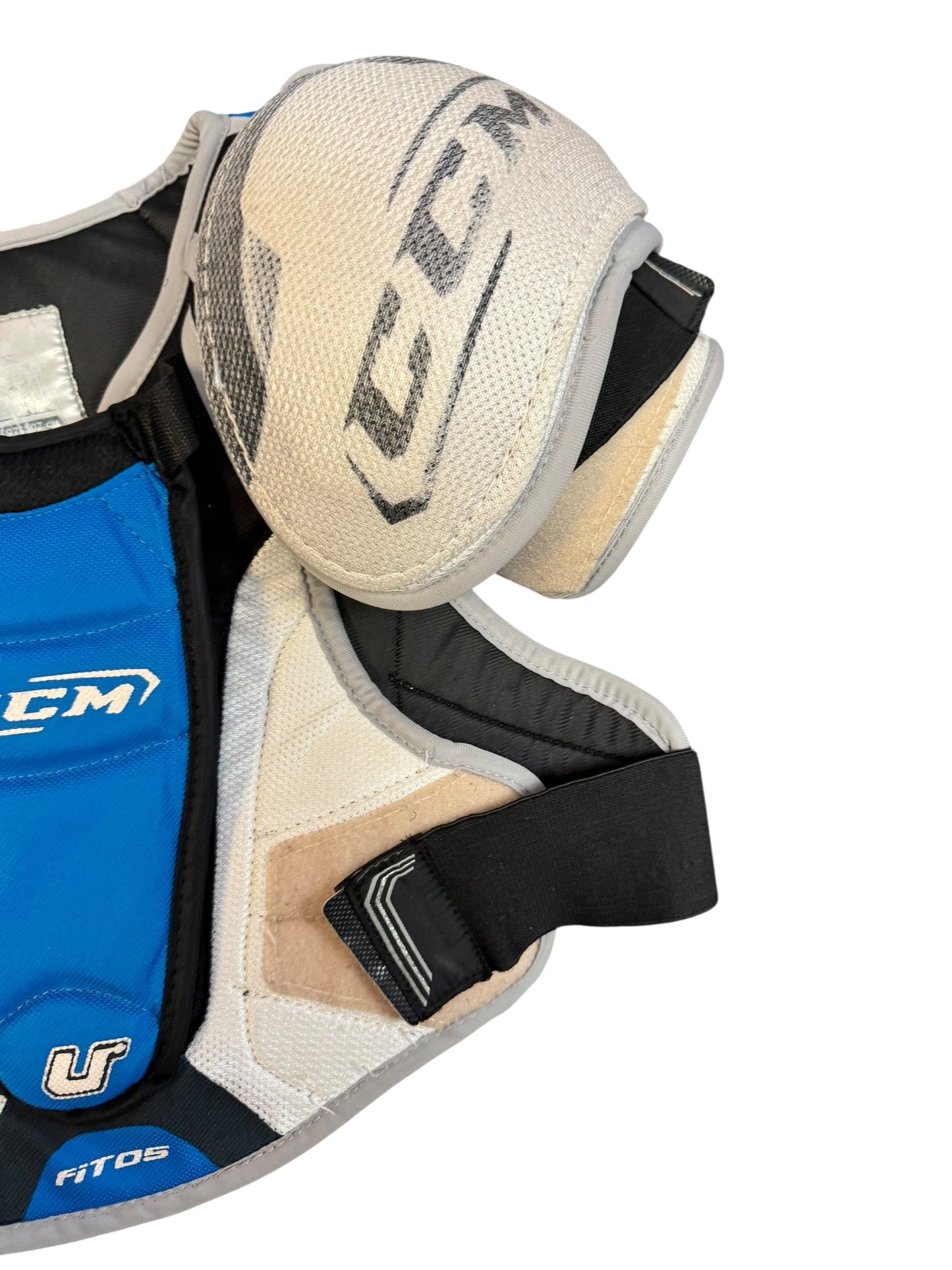 CCM FIT 05 Ice Hockey Shoulder Pads Senior Medium great condition