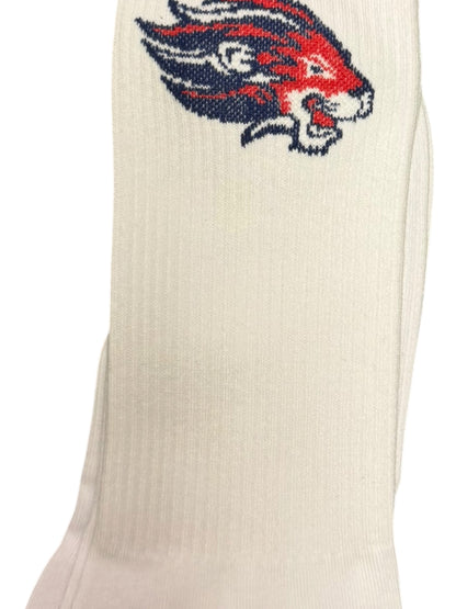 GB Ball Hockey Gym Socks – White – One Size