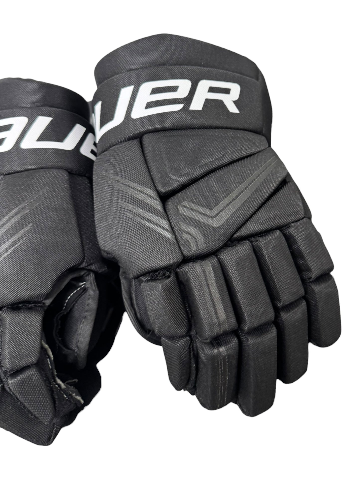 Bauer X S24 Senior Ice Hockey Gloves – 14” – Black – Used