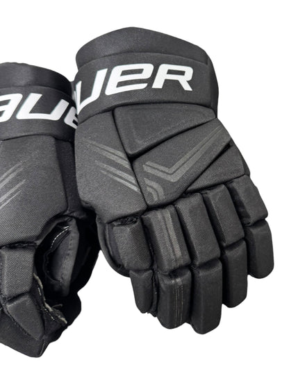 Bauer X S24 Senior Ice Hockey Gloves – 14” – Black – Used