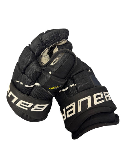 Bauer Supreme Ultrasonic Pro Stock Ice Hockey Gloves 14” Nottingham Panthers #27