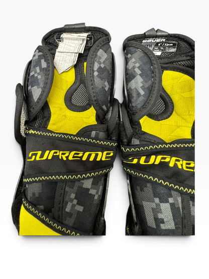 Bauer Supreme Mach Youth Ice Hockey Shin Pads – 9”