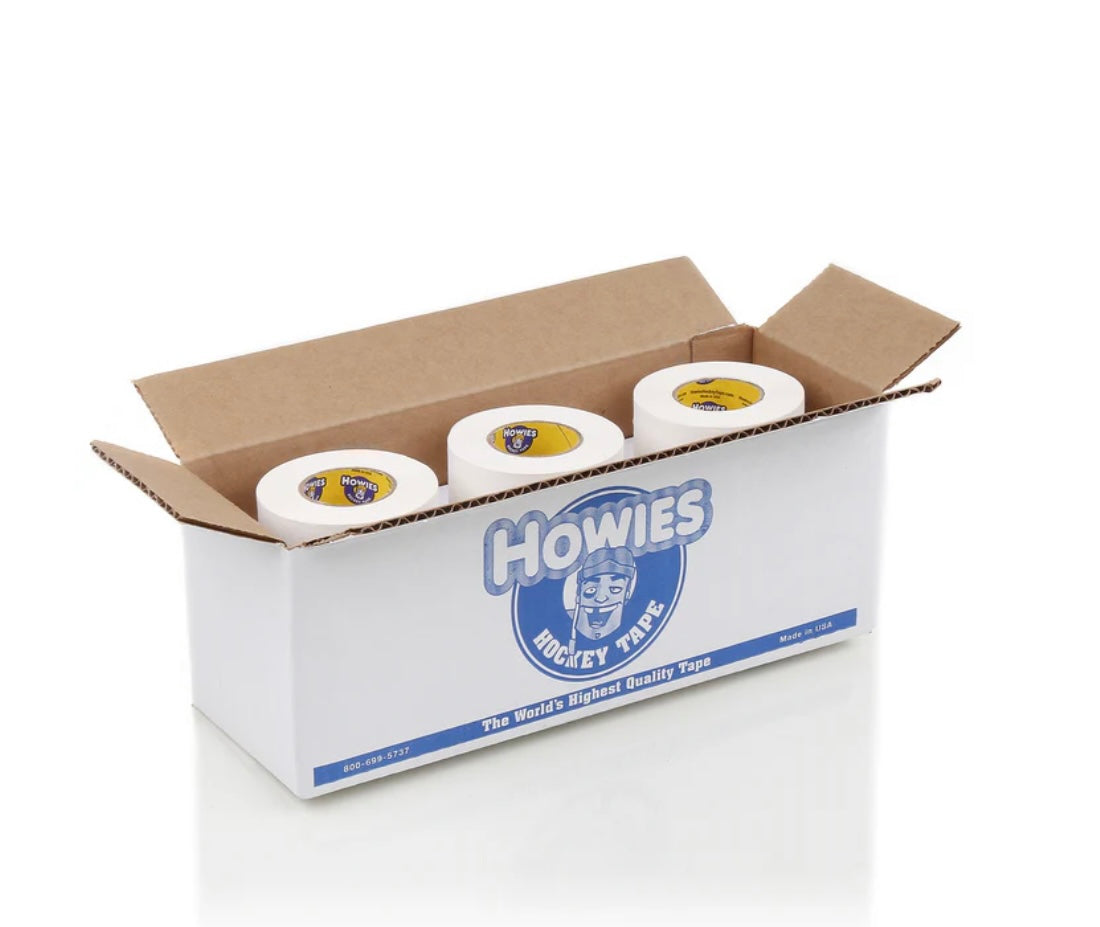 HOWIES 1.5” WHITE CLOTH HOCKEY TAPE
