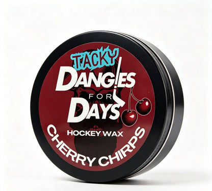 Dangles for Days Cherry Chirps Hockey Wax