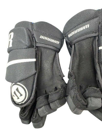 Warrior Covert Junior Ice Hockey Gloves – 10” – Black – Used