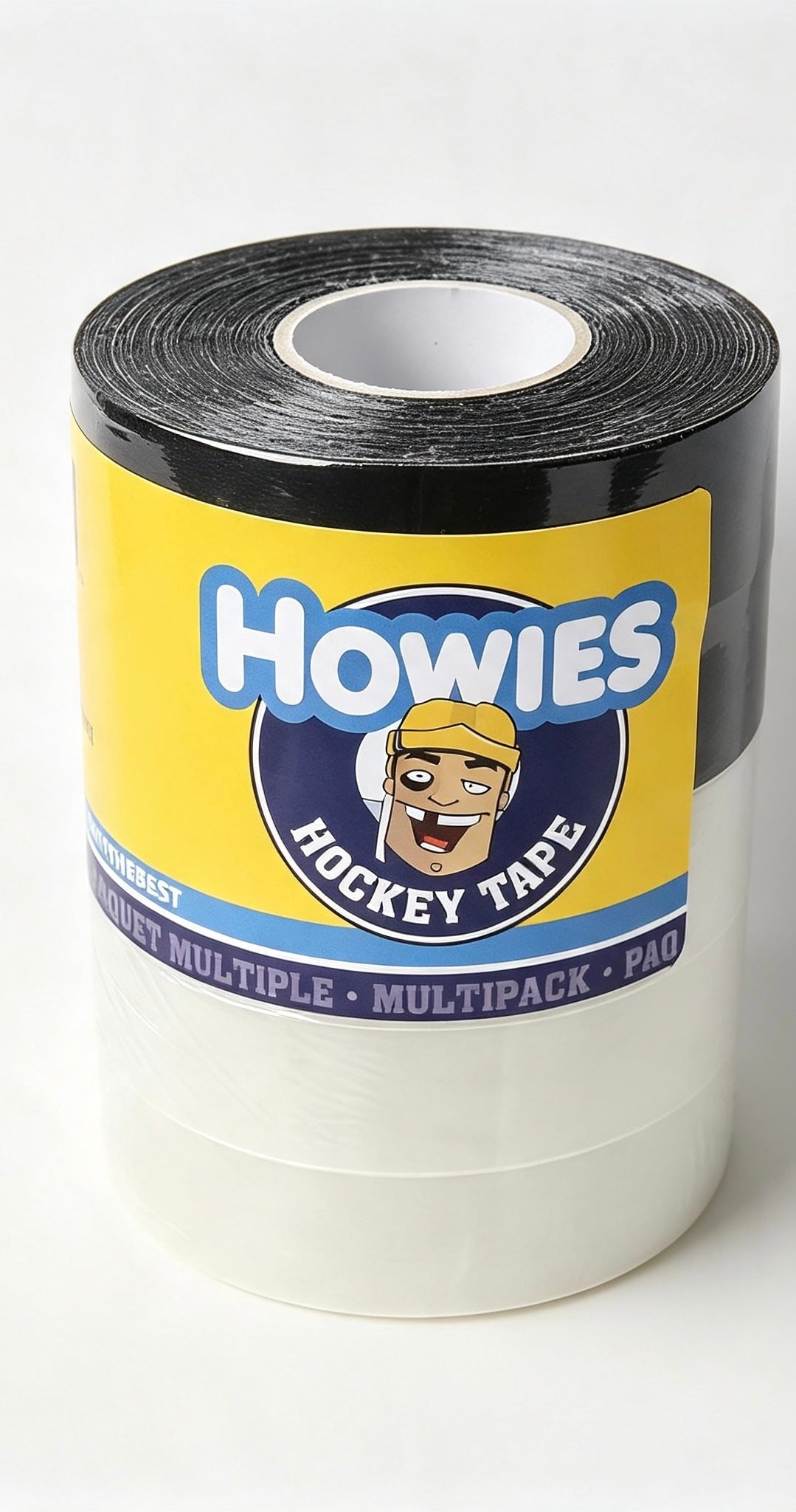Howies Retail Pack – Clear & Black Hockey Tape