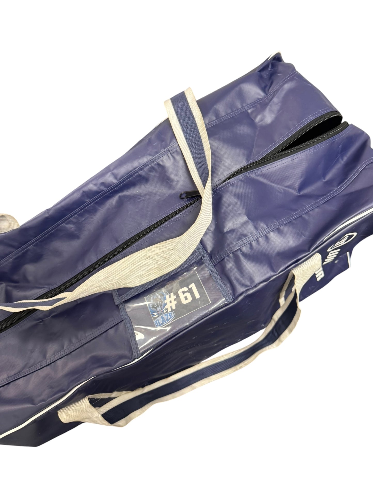 Warrior Pro Senior Ice Hockey Bag – Coventry Blaze Player Issue #61 Alessio Luciani – Used