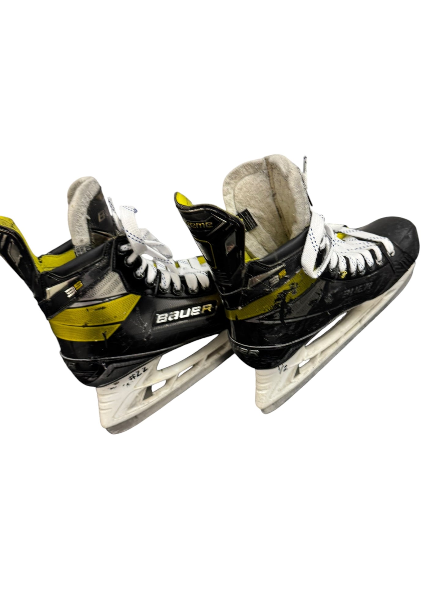 Bauer Supreme 3S Senior Ice Hockey Skates – Size 10 – Fit 1 – Pro Used