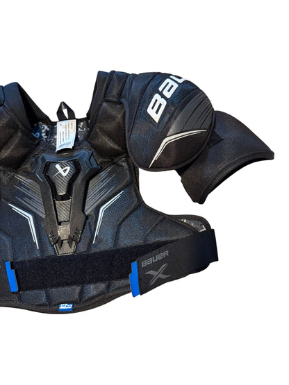 Bauer X S24 Senior Ice Hockey Shoulder Pads – Medium – Black – Great Condition