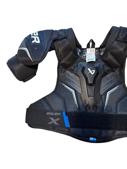 Bauer X S24 Senior Ice Hockey Shoulder Pads – Medium – Black – Great Condition