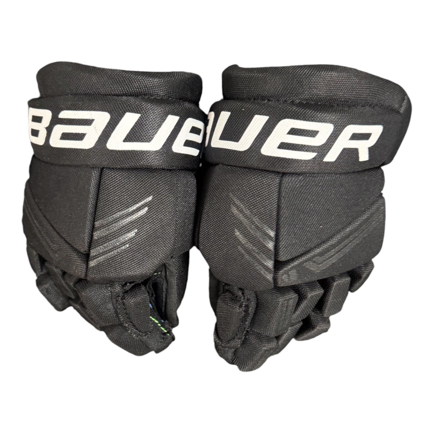 Bauer X S24 Youth Ice Hockey Gloves – 8” – Black/Blue