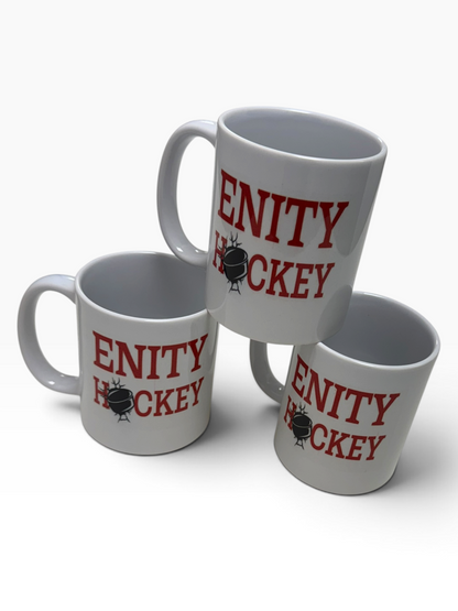 Enity Hockey Mug White Iconic Logo