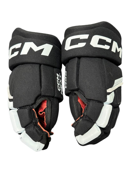CCM Next Intermediate Ice Hockey Gloves 13 Inch Black/Red