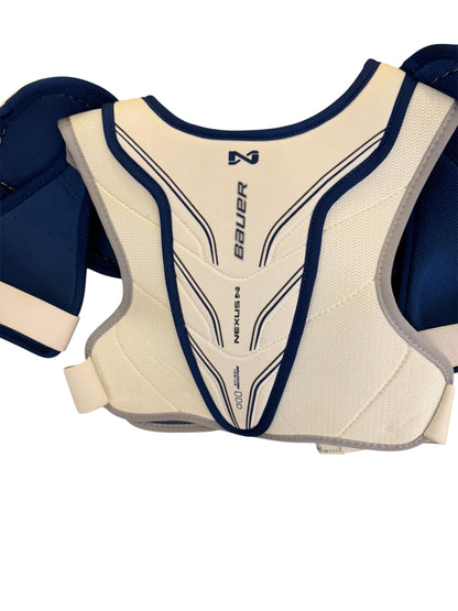 Bauer Nexus 7000 Junior Ice Hockey Shoulder Pads Size Small – Good Condition – Used