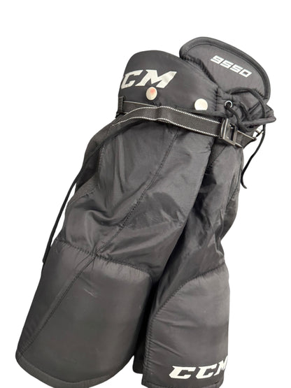 CCM Tacks 9550 Junior Ice Hockey Shorts Small – Black