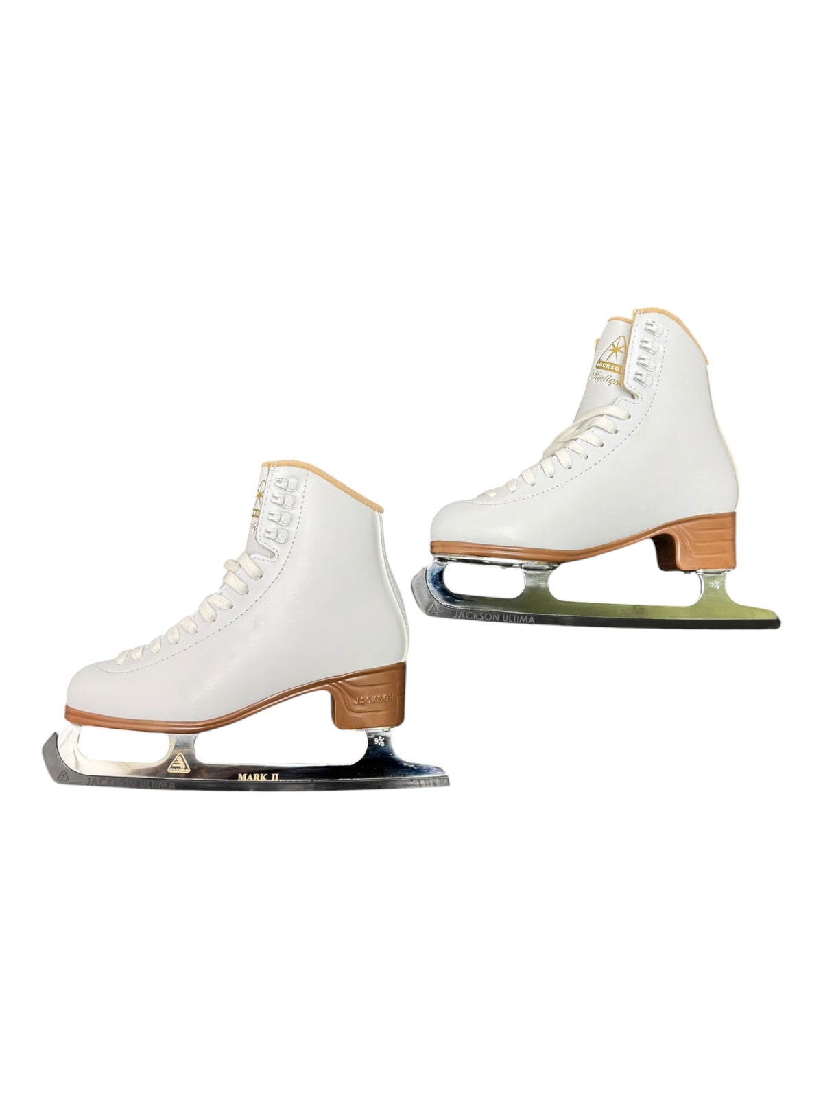 Jackson Mystique Figure Ice Skates – White, Size 6