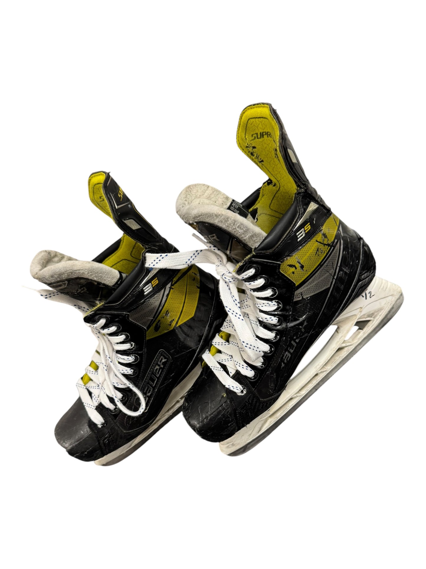 Bauer Supreme 3S Senior Ice Hockey Skates – Size 10 – Fit 1 – Pro Used