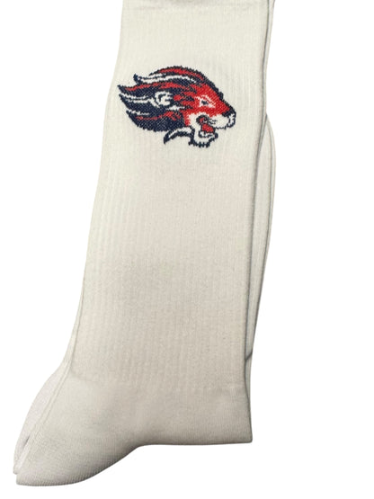GB Ball Hockey Gym Socks – White – One Size