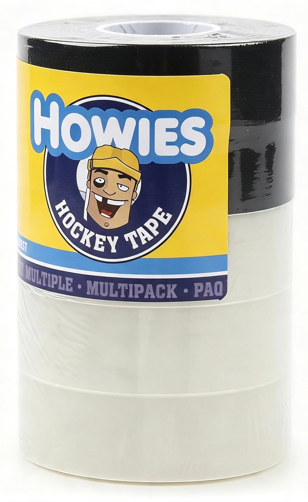 Howies Retail Pack – Clear & Black Hockey Tape