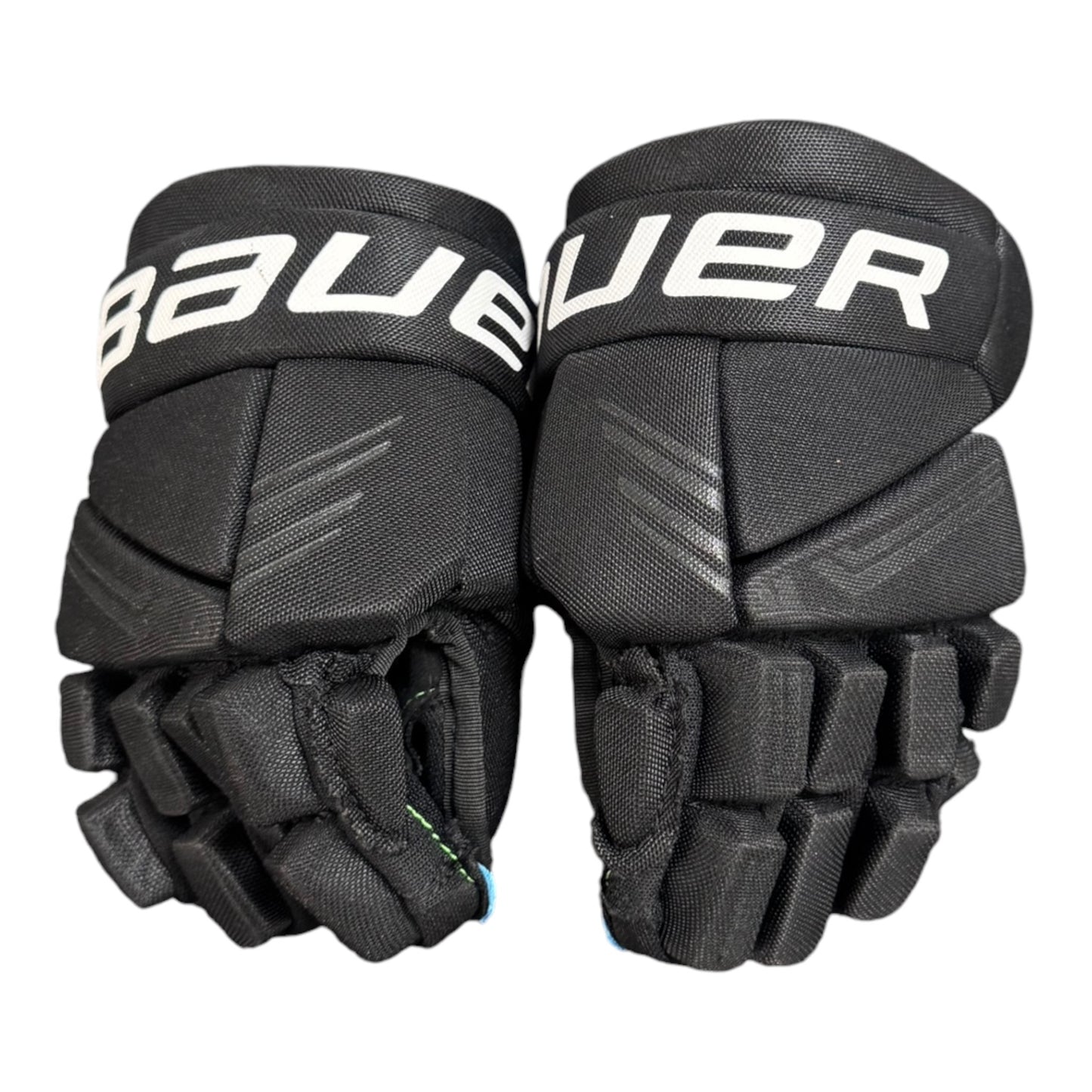 Bauer X S24 Youth Ice Hockey Gloves – 8” – Black/Blue