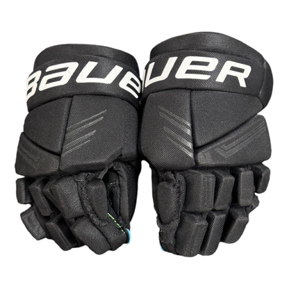 Bauer X S24 Youth Ice Hockey Gloves – 8” – Black/Blue