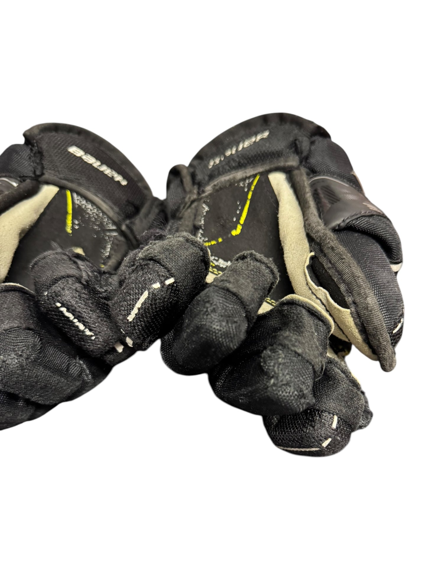 Bauer Supreme 3S Pro Junior Ice Hockey Gloves – 10” – Black – Used