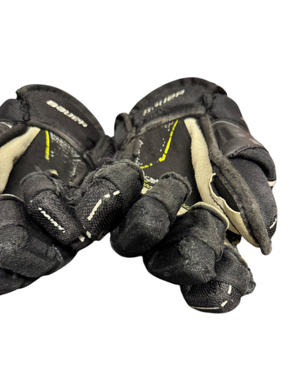 Bauer Supreme 3S Pro Junior Ice Hockey Gloves – 10” – Black – Used