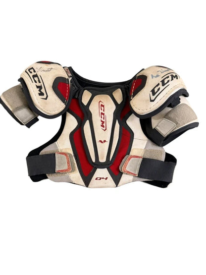 CCM 04 Ice Hockey Shoulder Pads Junior Medium Used