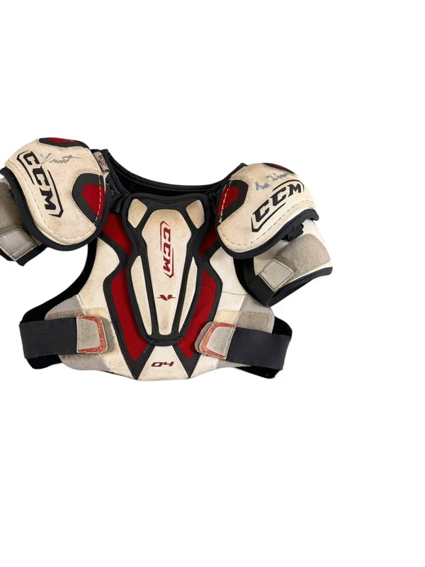CCM 04 Ice Hockey Shoulder Pads Junior Medium Used