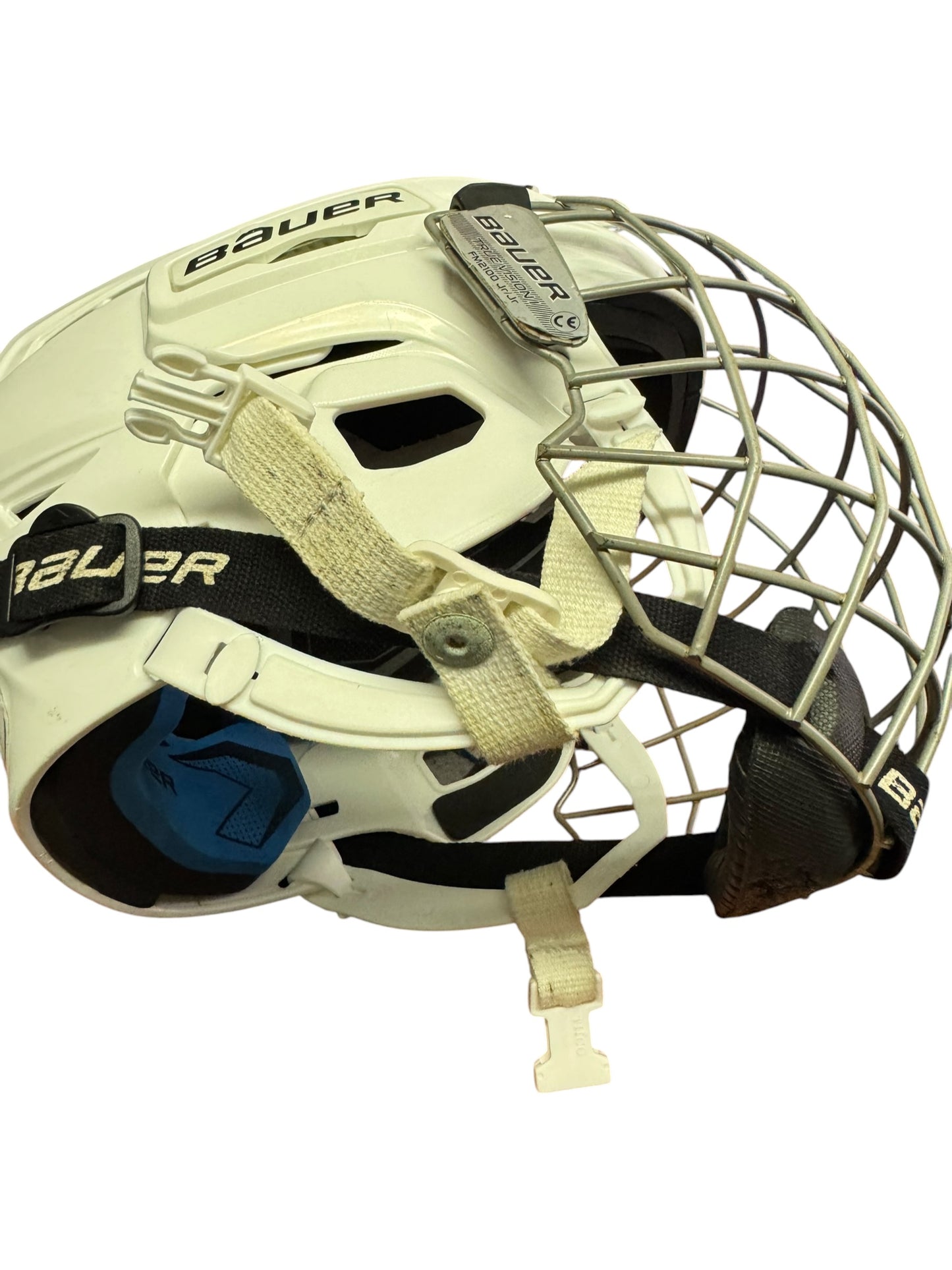 Bauer Prodigy Youth Ice Hockey Helmet – White