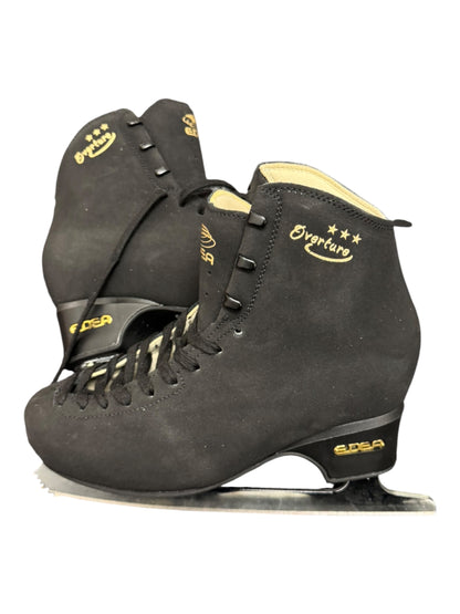 Edea Overture Black Figure Skates – UK Size 3 (240)