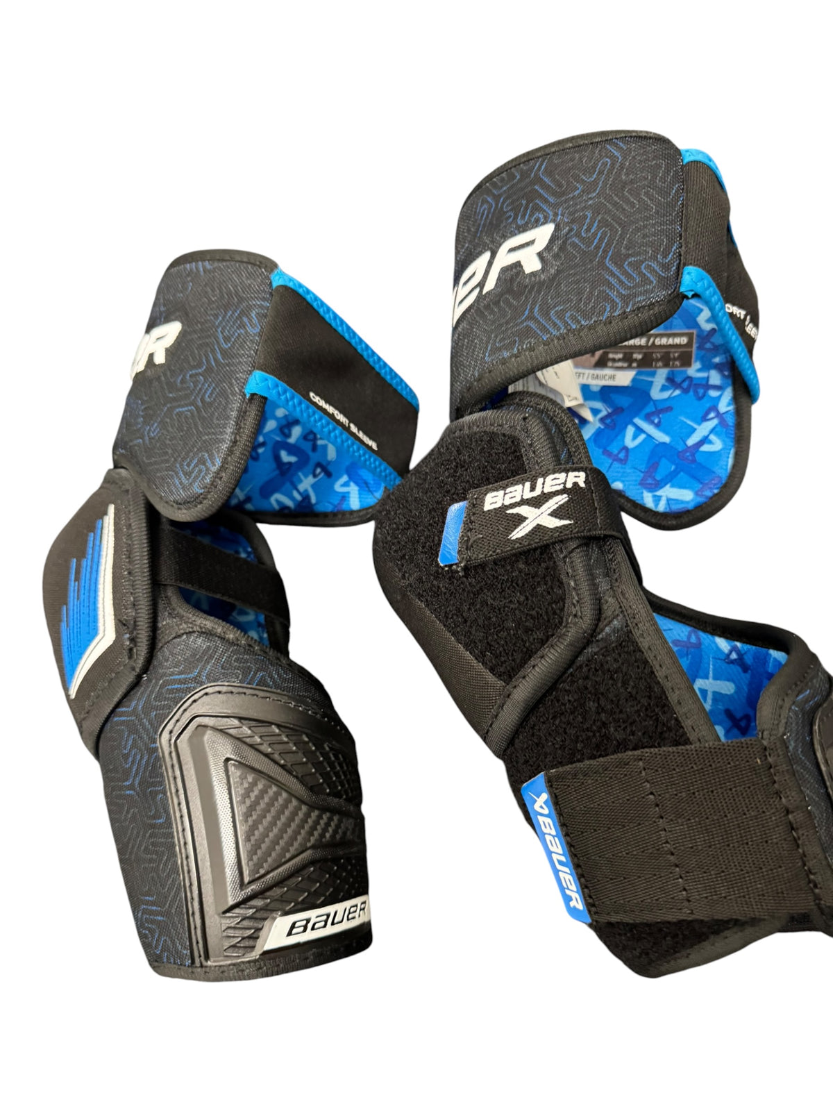 Bauer X S24 Intermediate Ice Hockey Elbow Pads – Large
