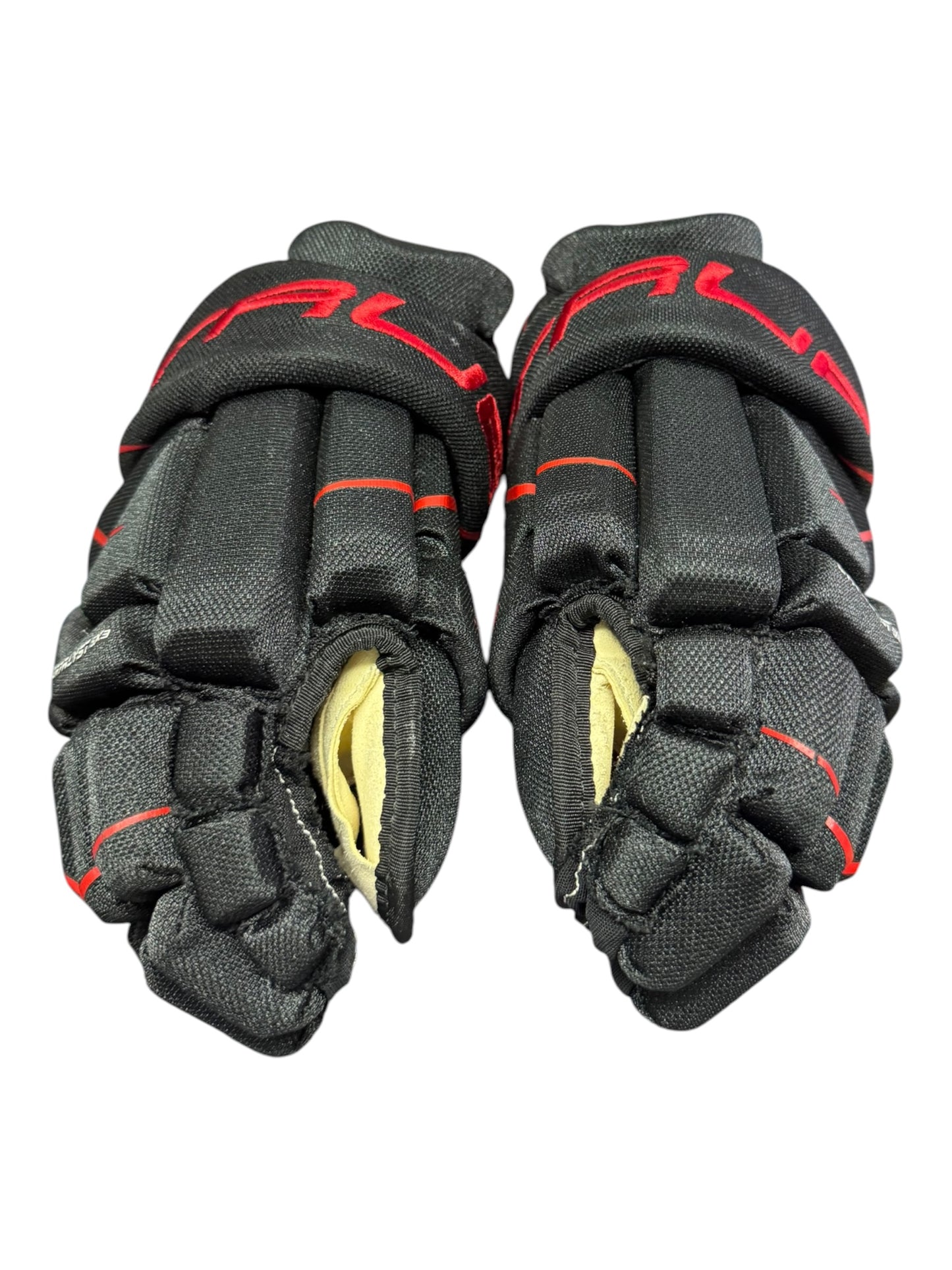 TRUE Junior Ice Hockey Gloves 11” Black & Red