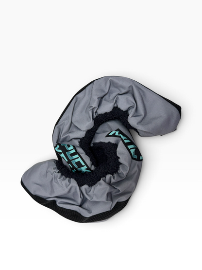 Puck Yeah Ice Hockey Fabric Skate Guards – Grey – Junior