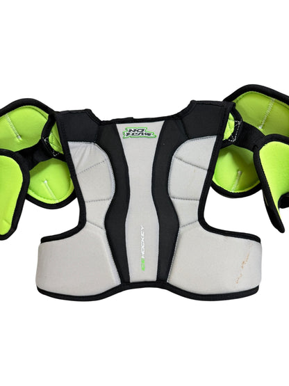 No Fear Junior Ice Hockey Shoulder Pads Size Small Used