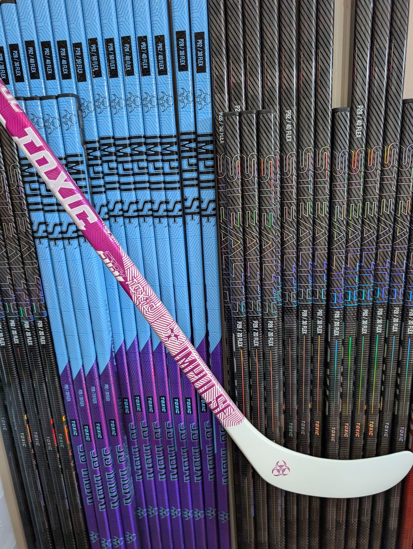 Toxic Ice Hockey Mini Sticks