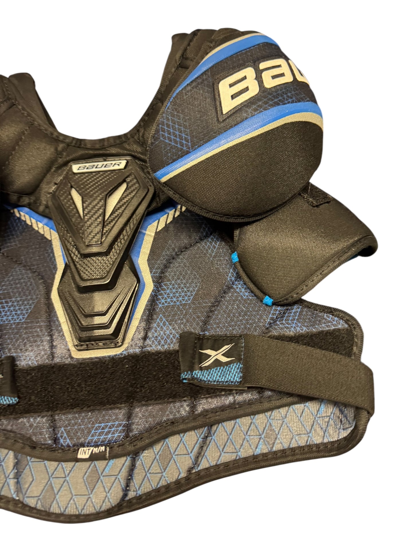 Bauer X S24 Intermediate Ice Hockey Shoulder Pads – Medium