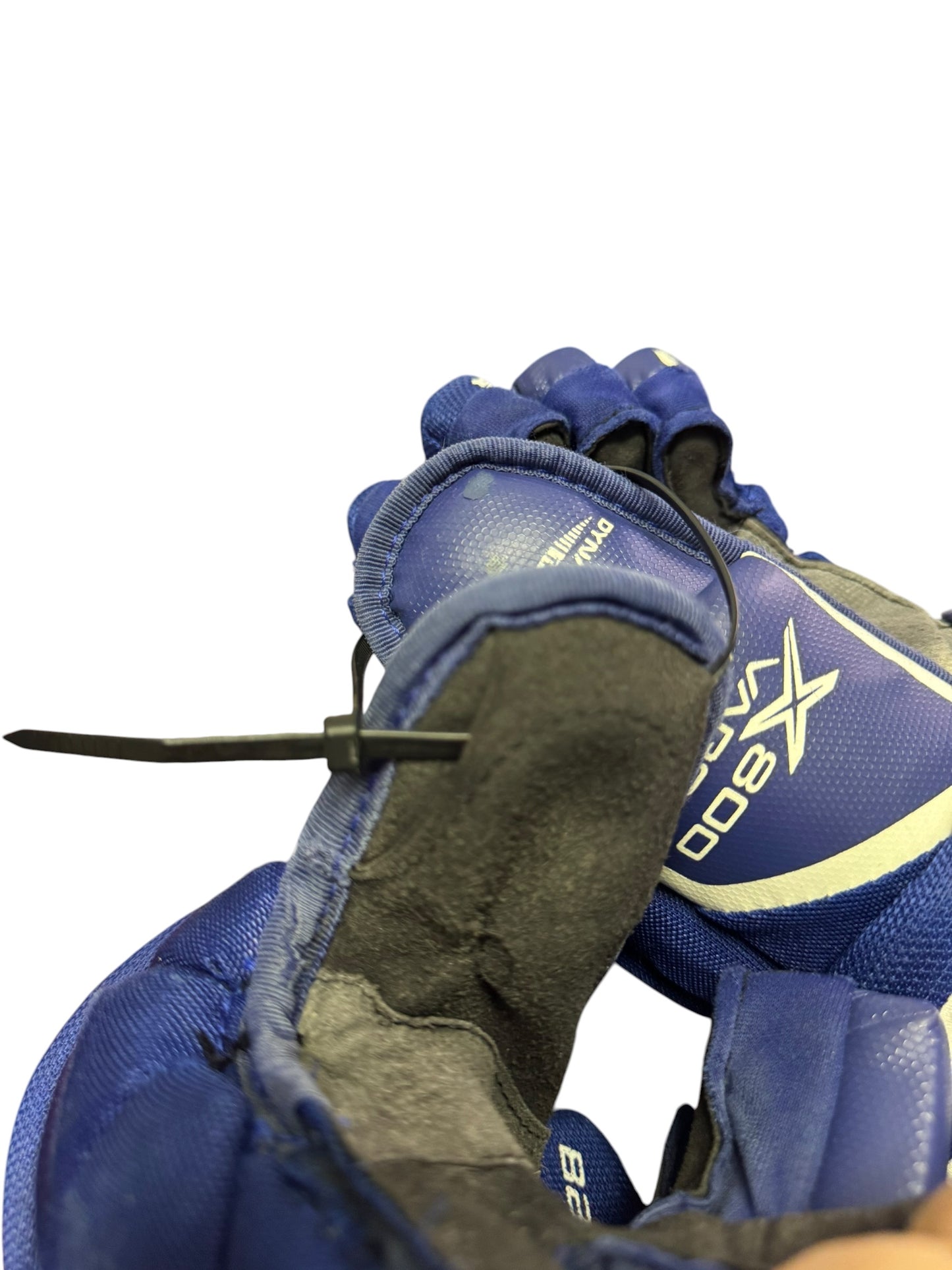 Bauer Vapor X800 Junior Ice Hockey Gloves 12” – Blue
